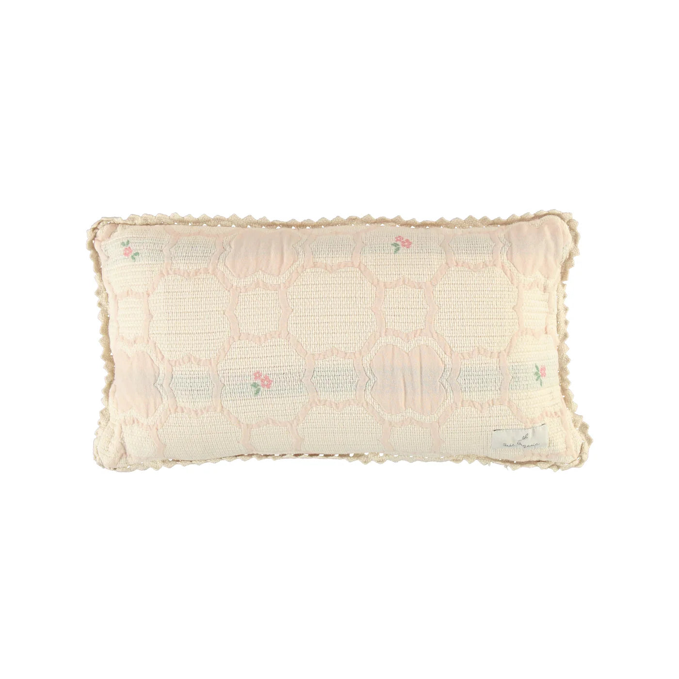 Cleo Pillowcase - Vintage Wallpaper Floral - Mini