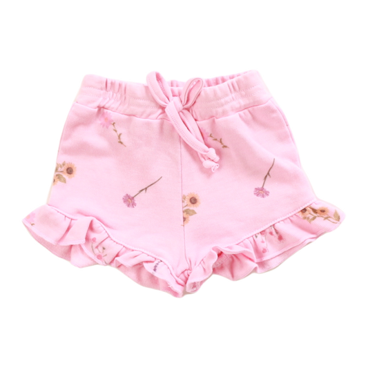 Short With Ruffle Wild Flower
