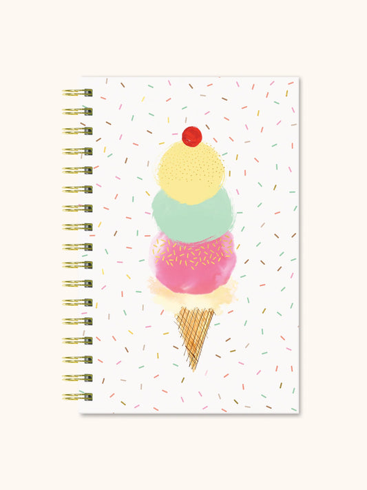 Stay Chill Medium Spiral Notebook