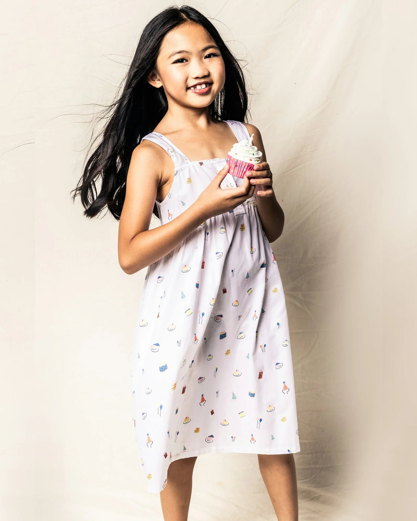 Kid's Twill Charlotte Nightgown