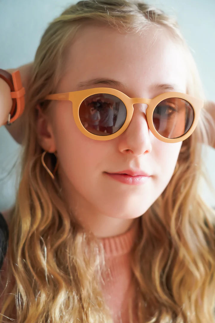 Classic Sustainable Sunglasses - Bio Based - Bendable - Polarized - Buckwheat (0-2Y)