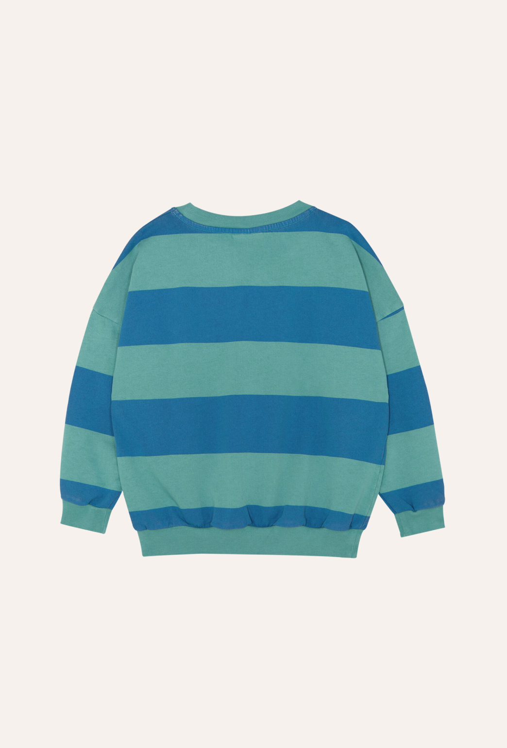 Blue Stripes Oversized Kids Sweatshirt