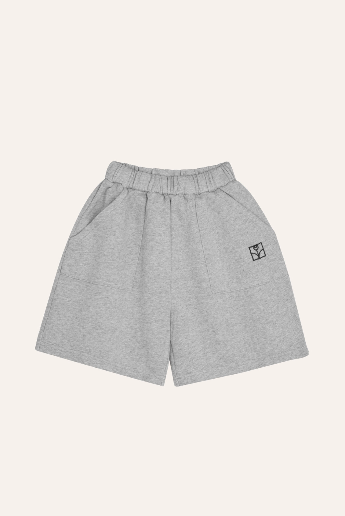 Grey Kids Shorts
