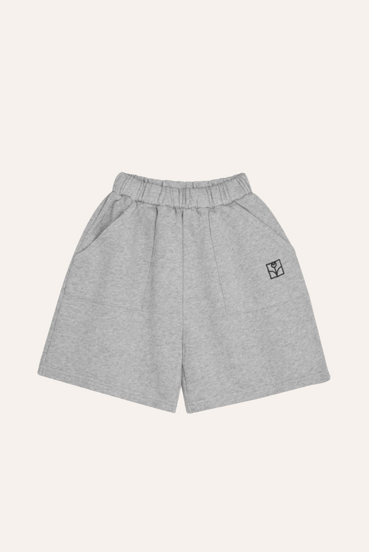 Grey Kids Shorts