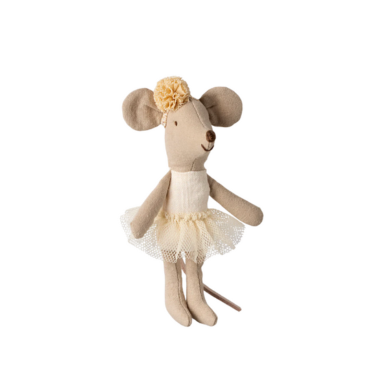 Ballerina Mouse, Little Sister - Off White