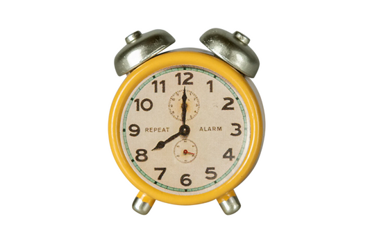 Alarm Clock, mouse - Yellow
