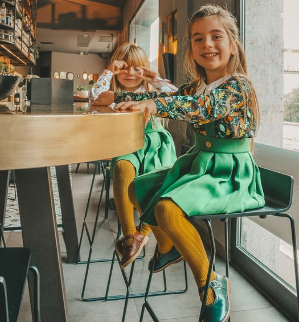 Louise - Ribbed Tights - 785 - 2Y