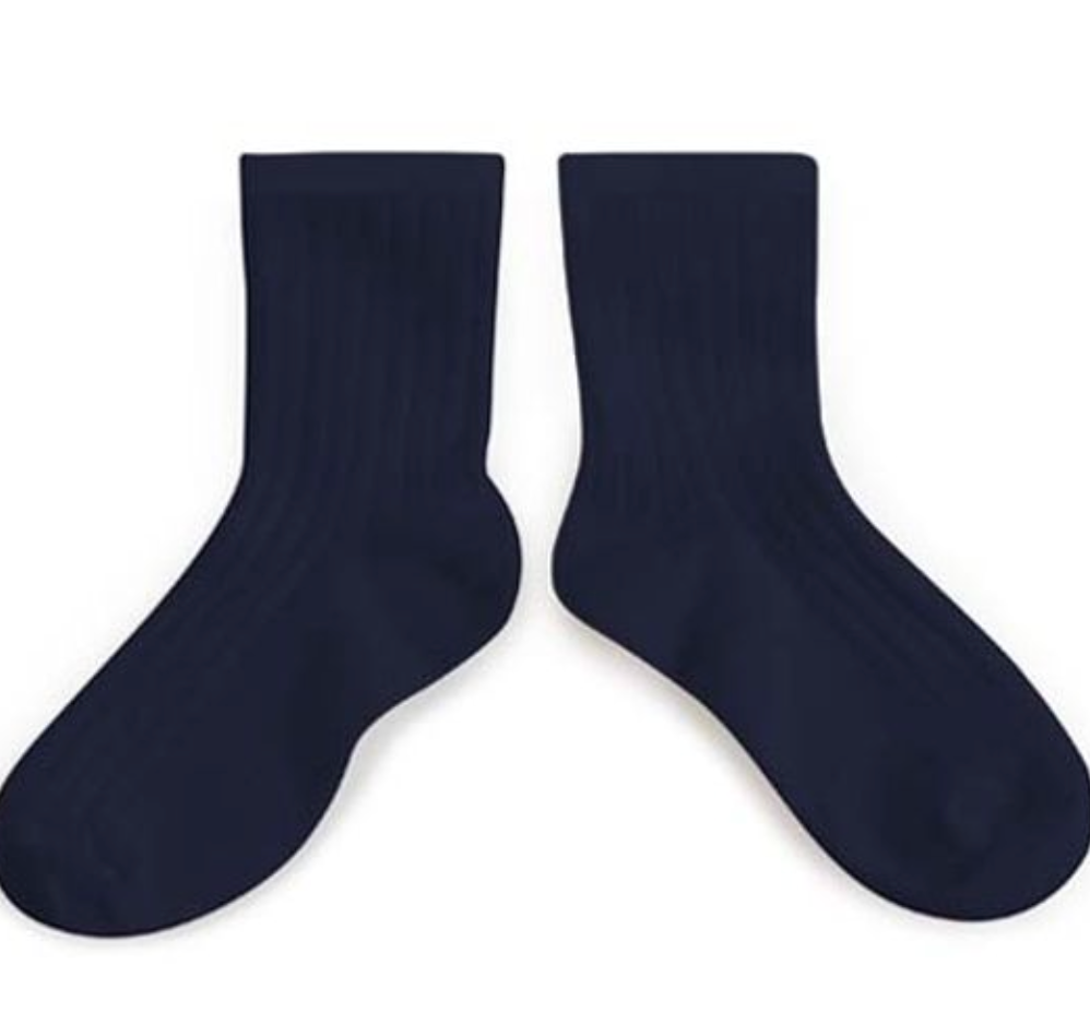 La Mini - Ribbed Ankle Socks - 044 - 11/13