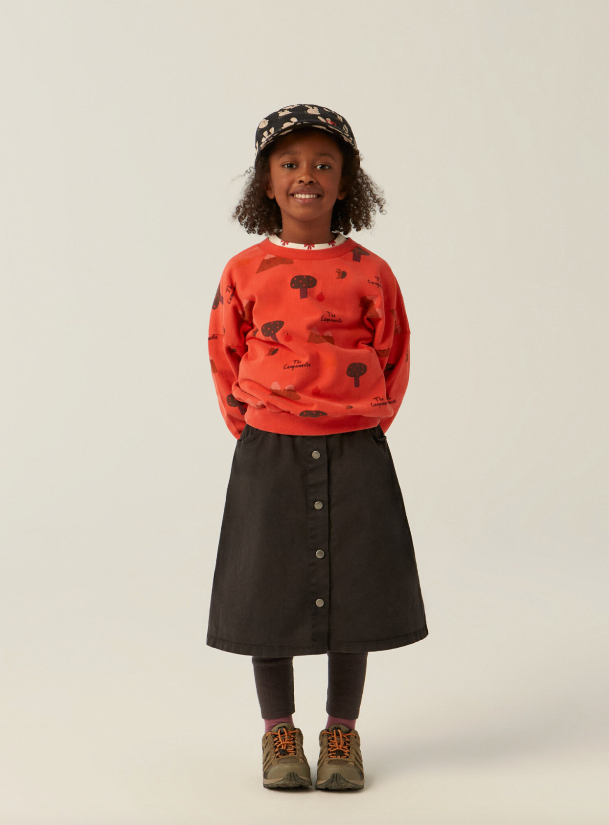 Mountains Red Sweatshirt