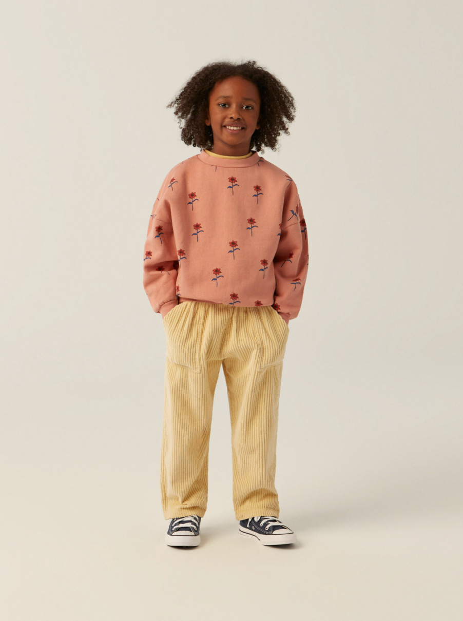 Flowers Pink Sweatshirt