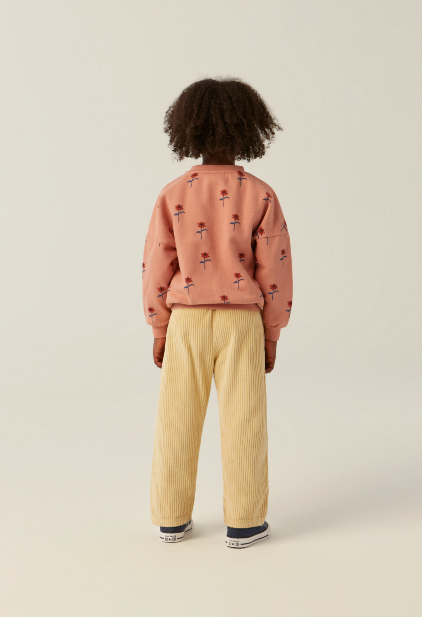 Flowers Pink Sweatshirt