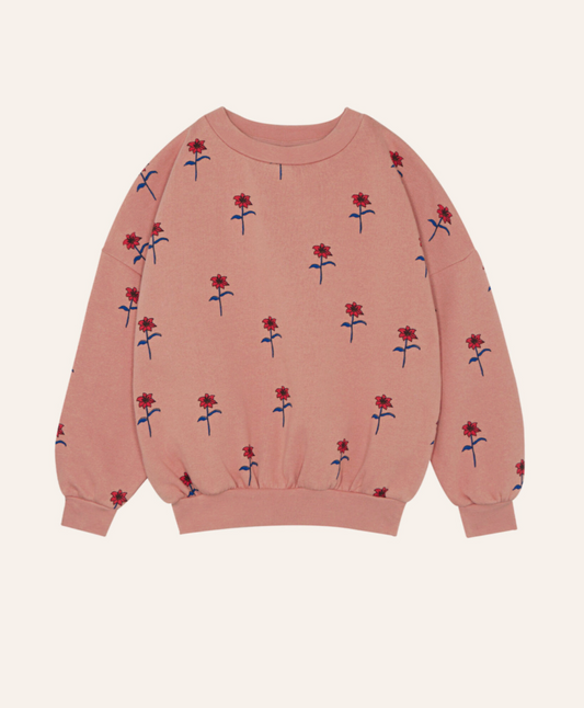 Flowers Pink Sweatshirt