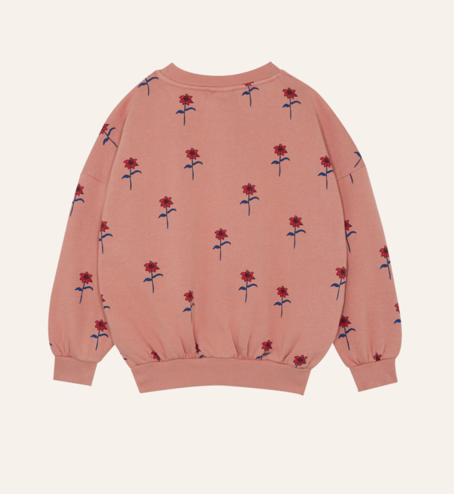 Flowers Pink Sweatshirt
