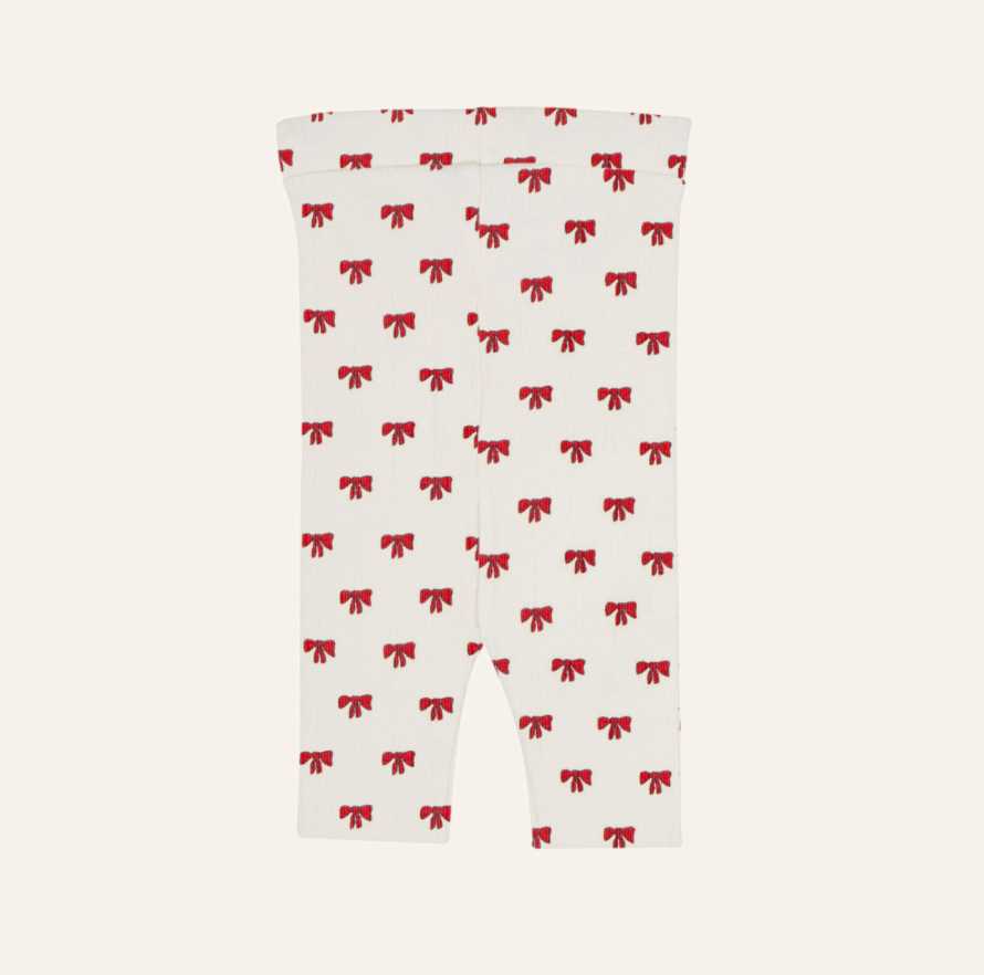 Red Bows Baby T-Shirt and Leggings Set