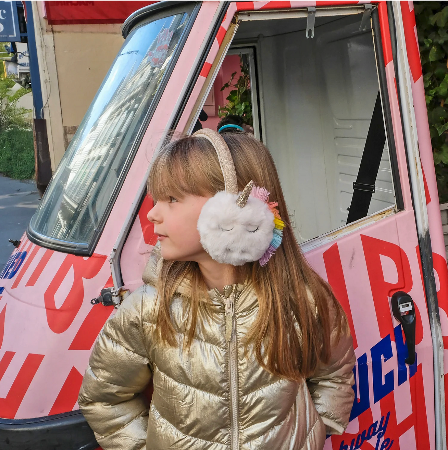 Rainbow Unicorn Earmuffs