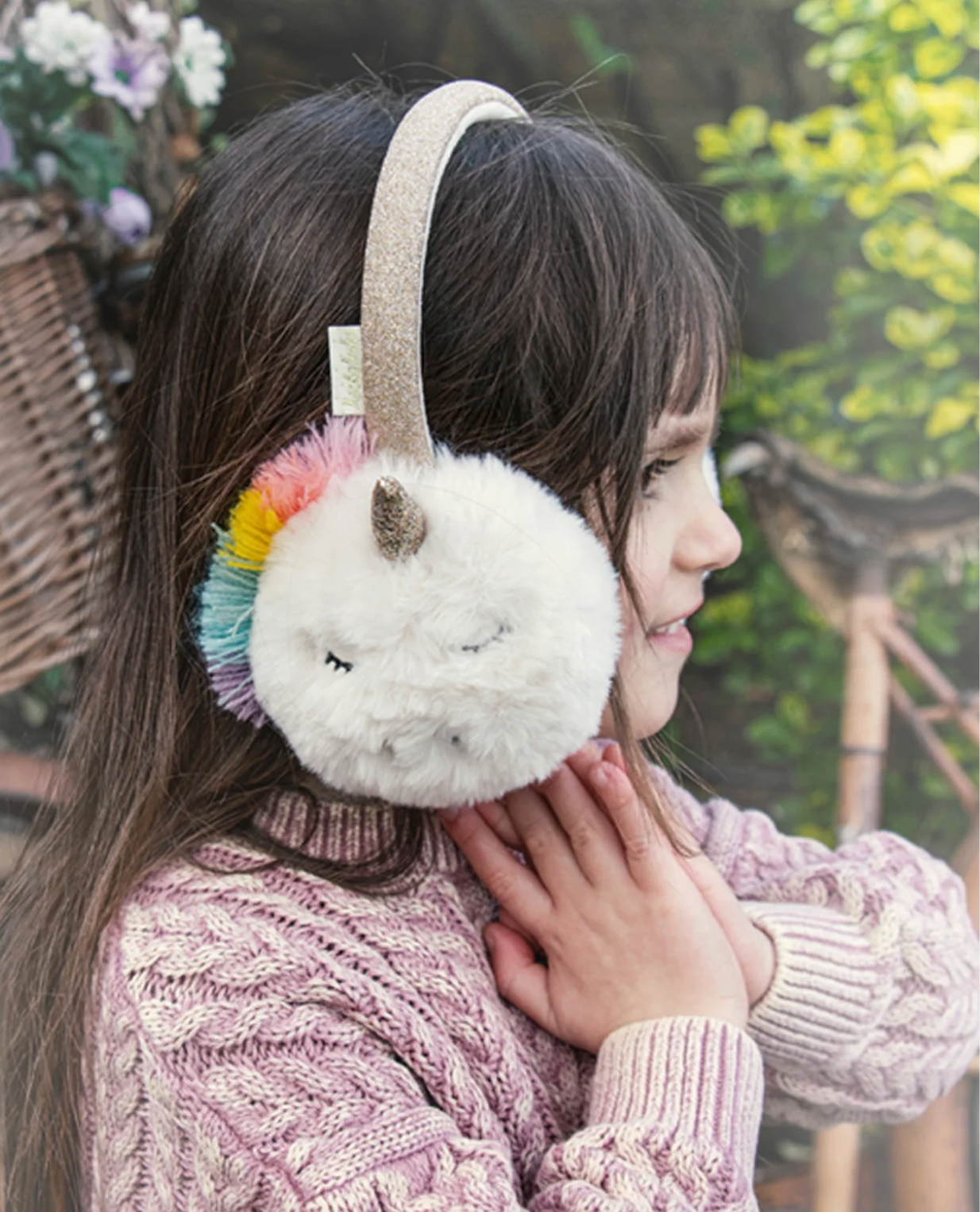 Rainbow Unicorn Earmuffs