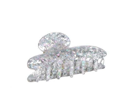 Disco Star Claw Clip