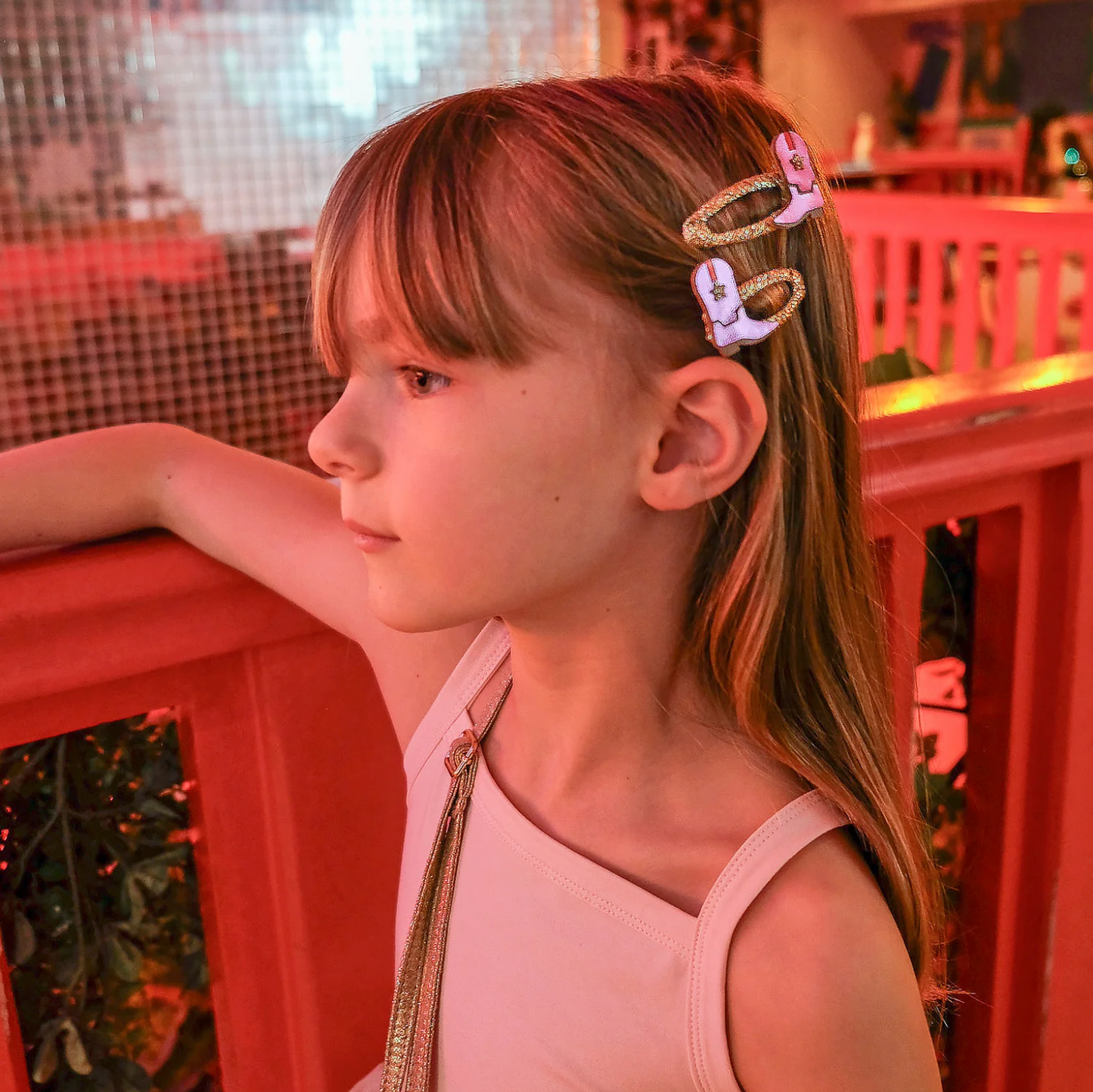 Dolly Disco Cowgirl Boots Clips