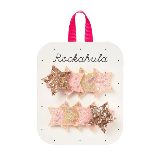 Shimmer Star Clips