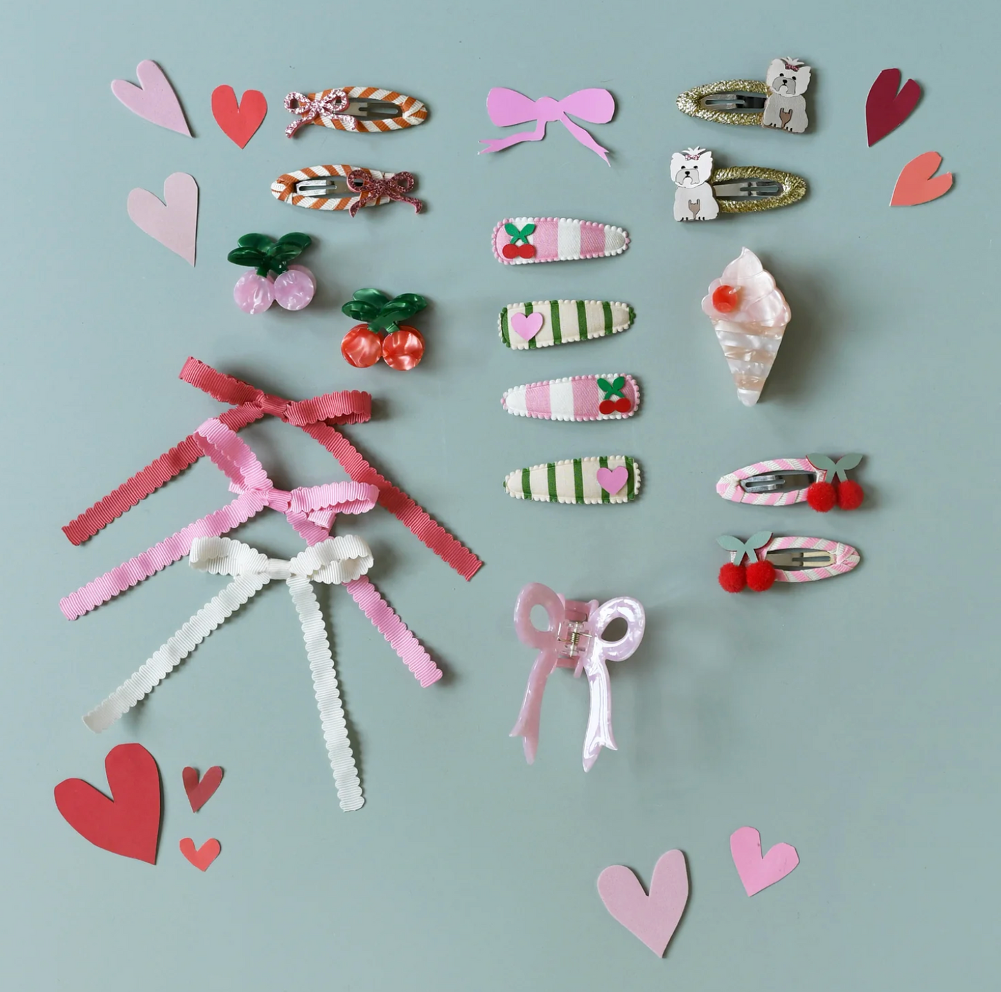 Sweet Cherries Claw Clips 2 Pack