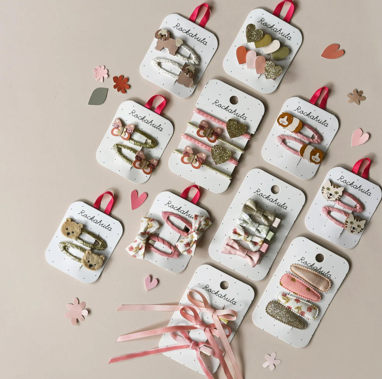 Very Cutesy Long Bow Clips