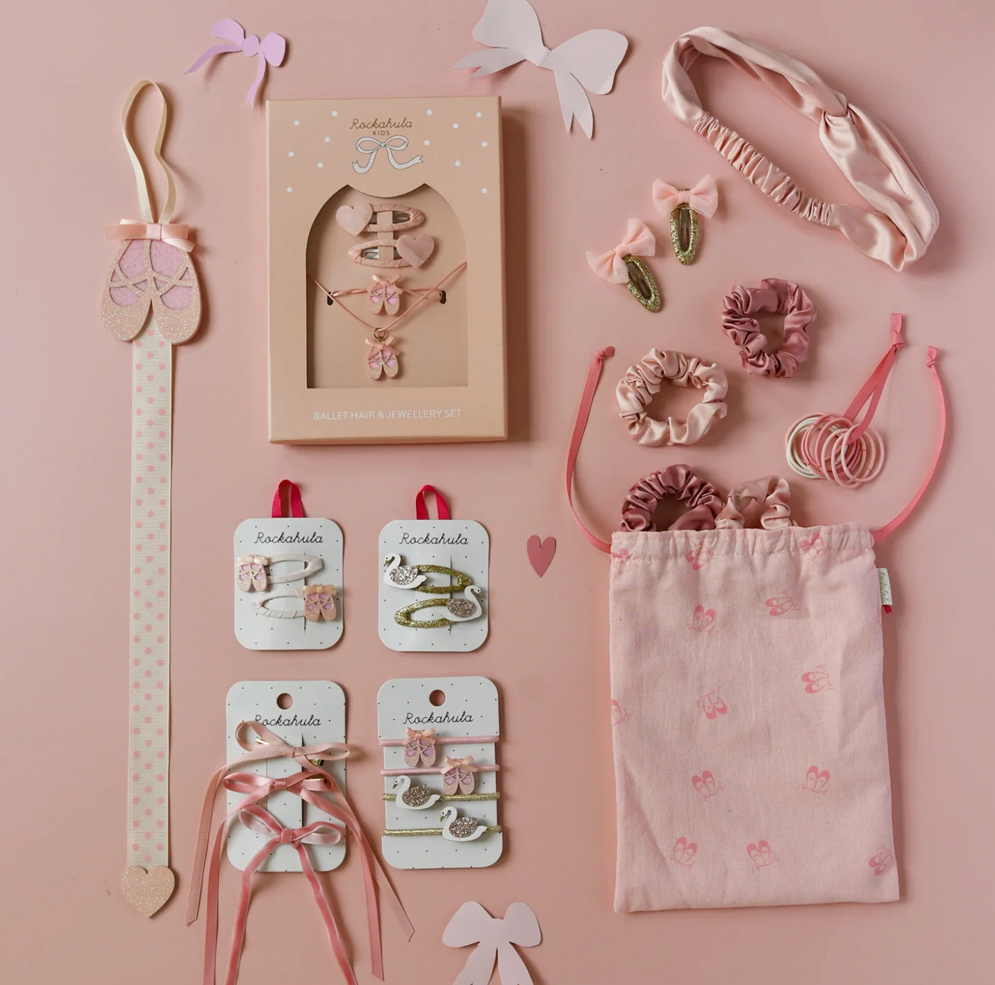 Very Cutesy Long Bow Clips