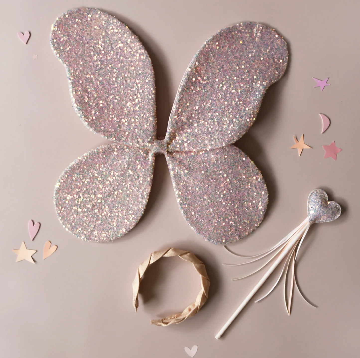 Sequin Heart Wand