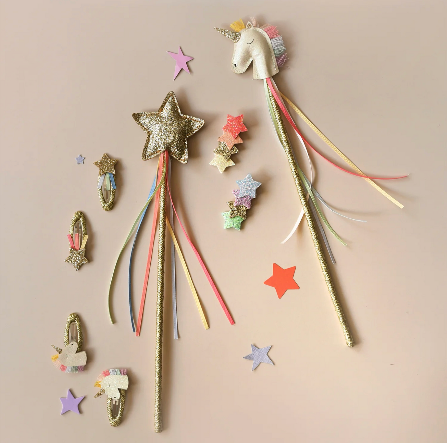 Rainbow Unicorn Wand