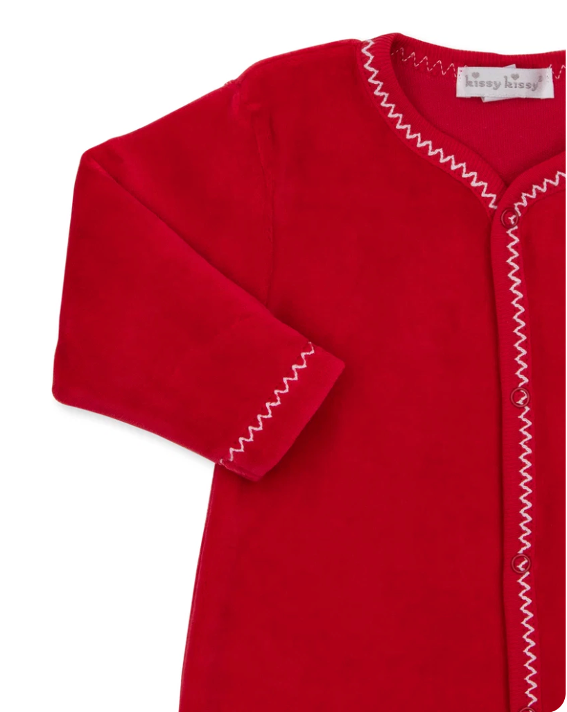 Velour Footie