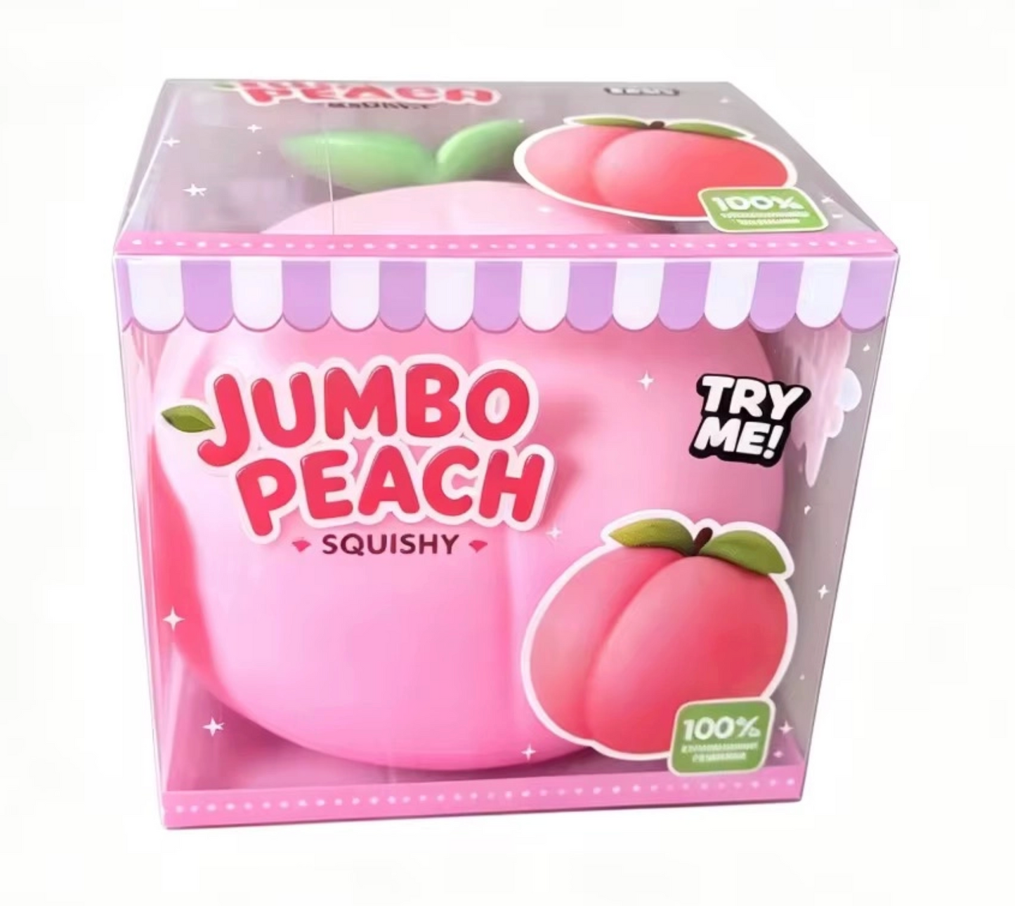 Jumbo Scented Peach Squish