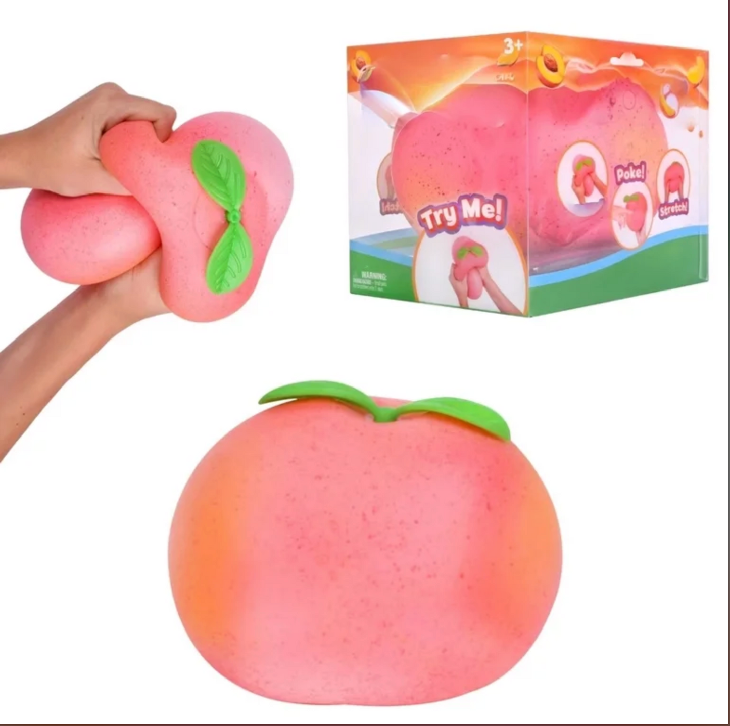 Jumbo Scented Peach Squish