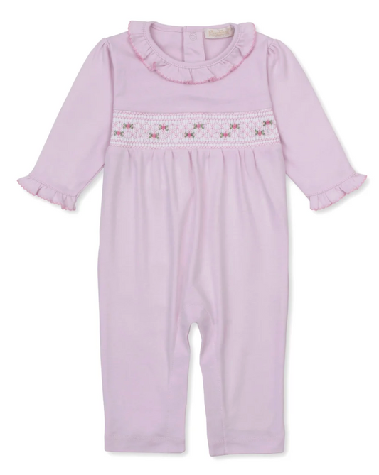 Playsuit With Hand Smocking