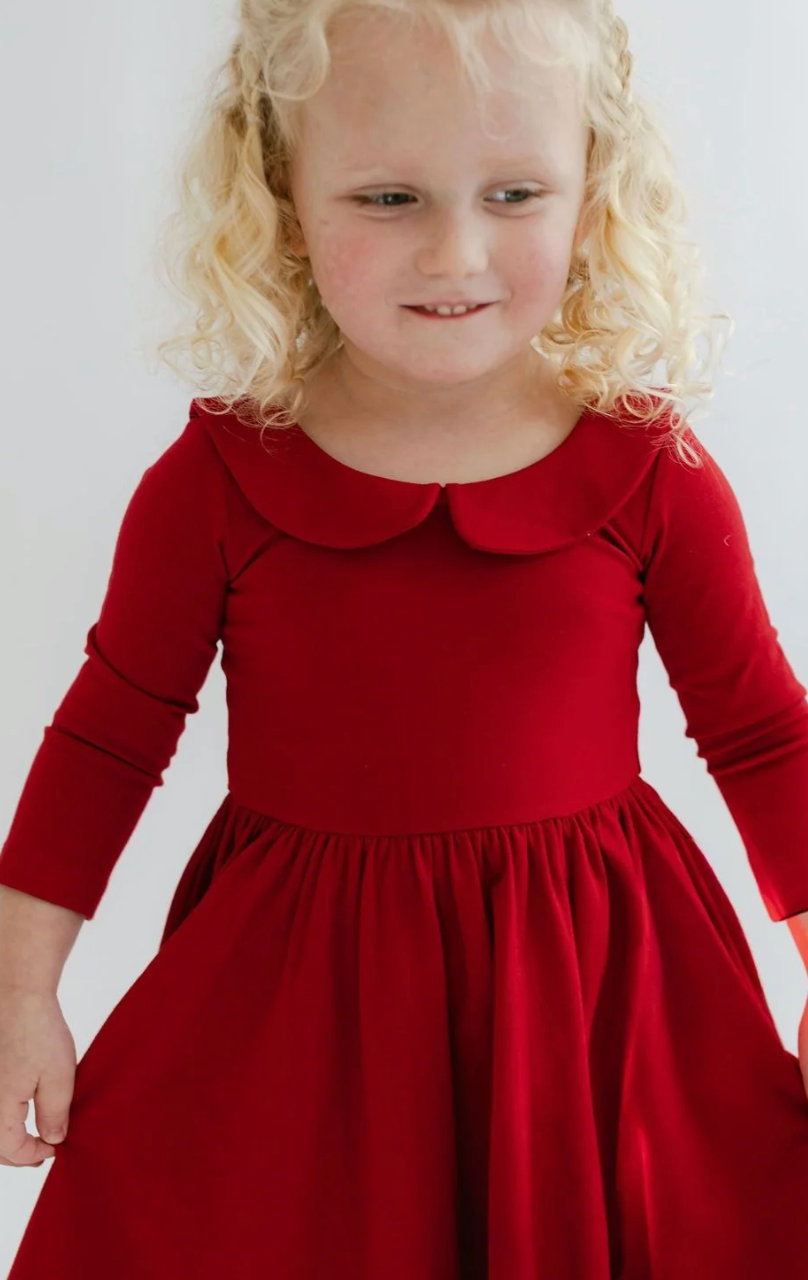 3/4 Sleeve Twirl Dress