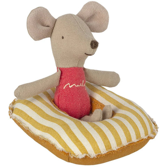 Rubber boat, Small mouse - Yellow Stripe