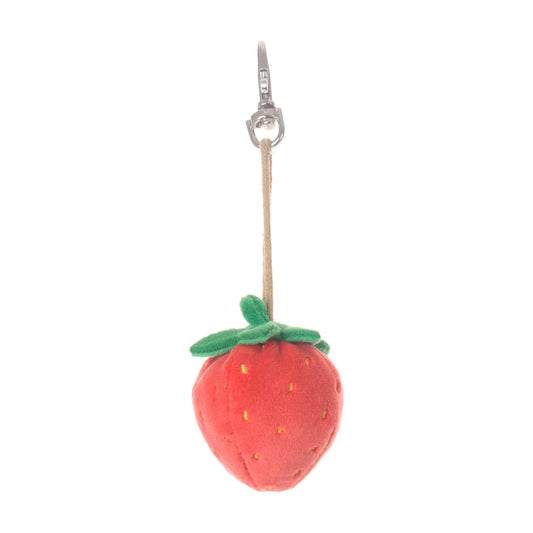 Red Strawberry Bag Charm