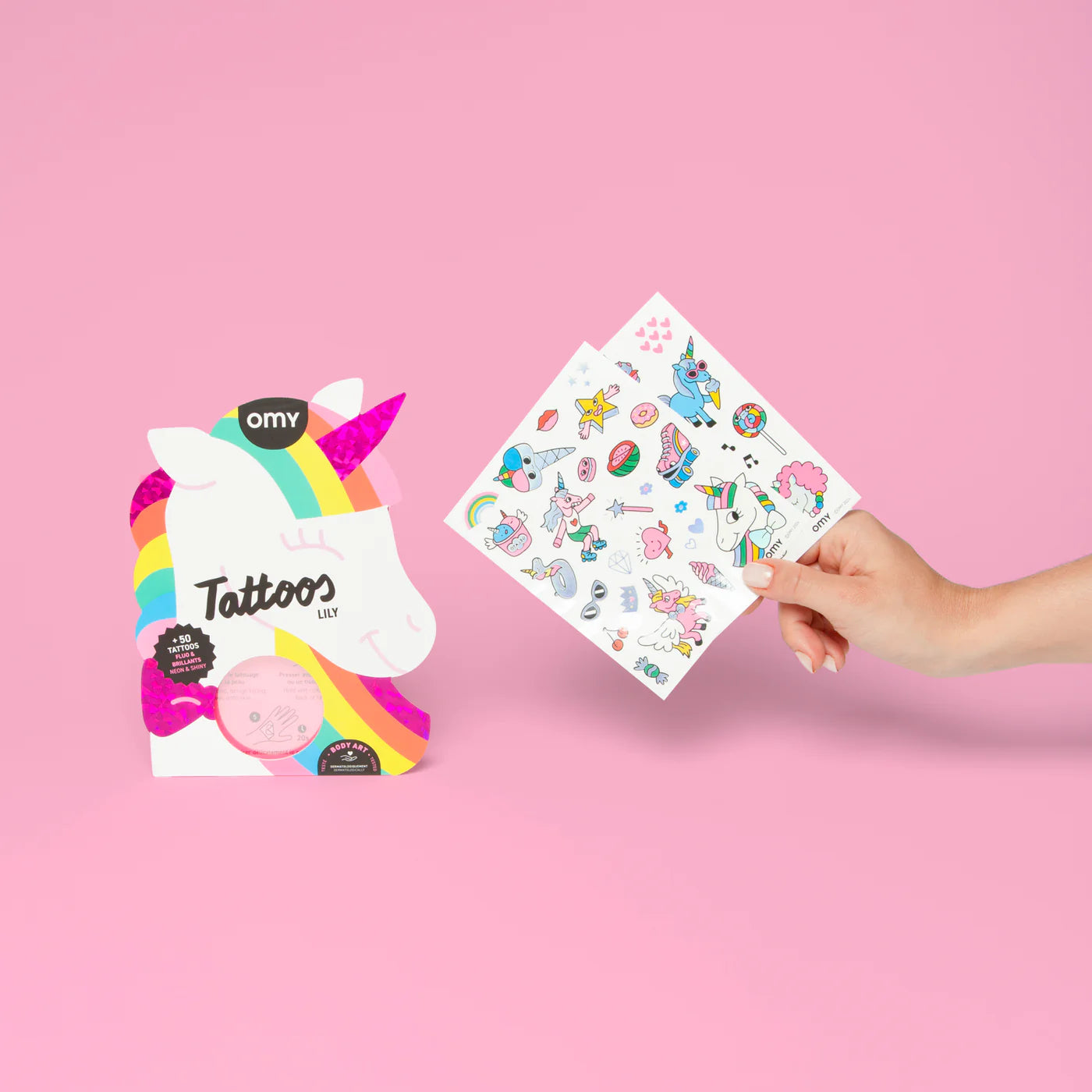 Temporary Tattoos - Unicorn