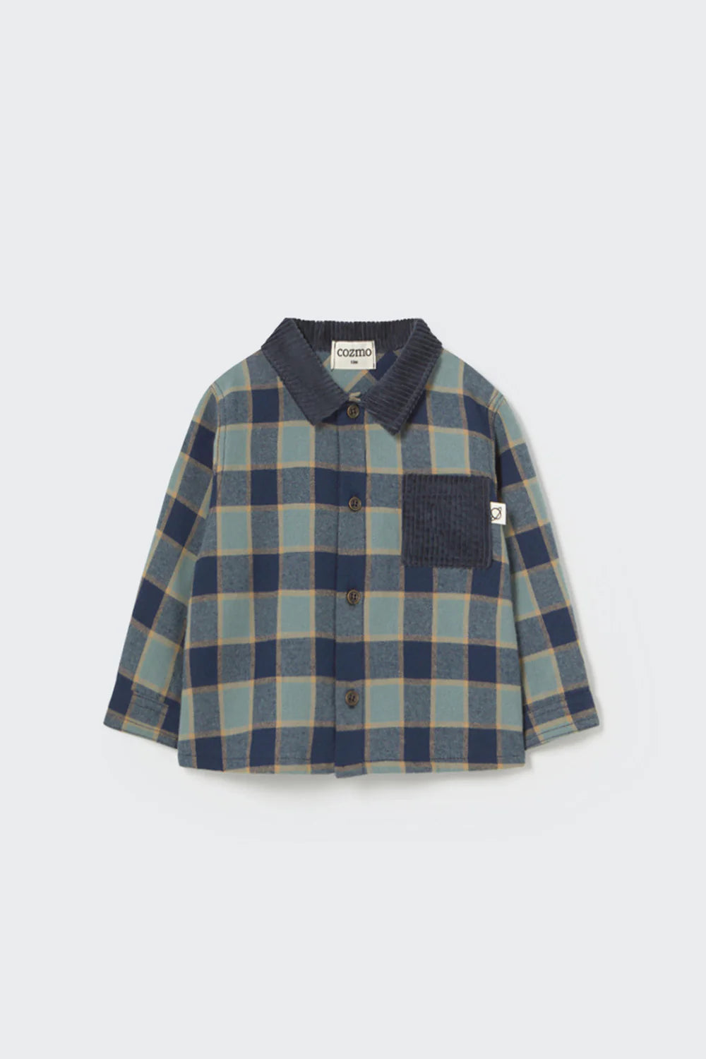 Check Flannel Baby Shirt