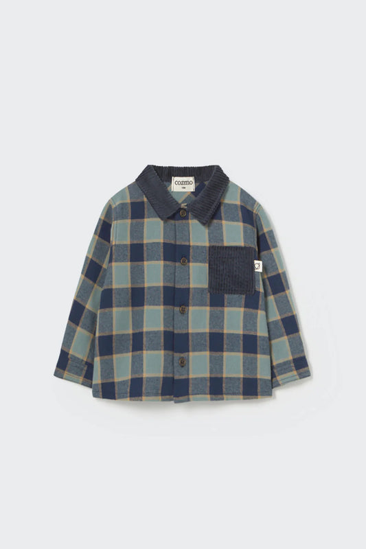 Check Flannel Baby Shirt