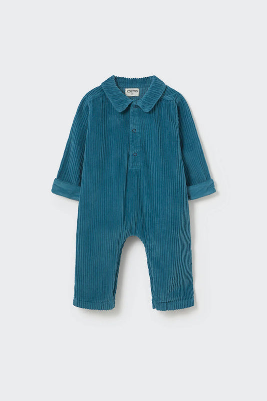 Wide Corduroy Baby Jumpsuit