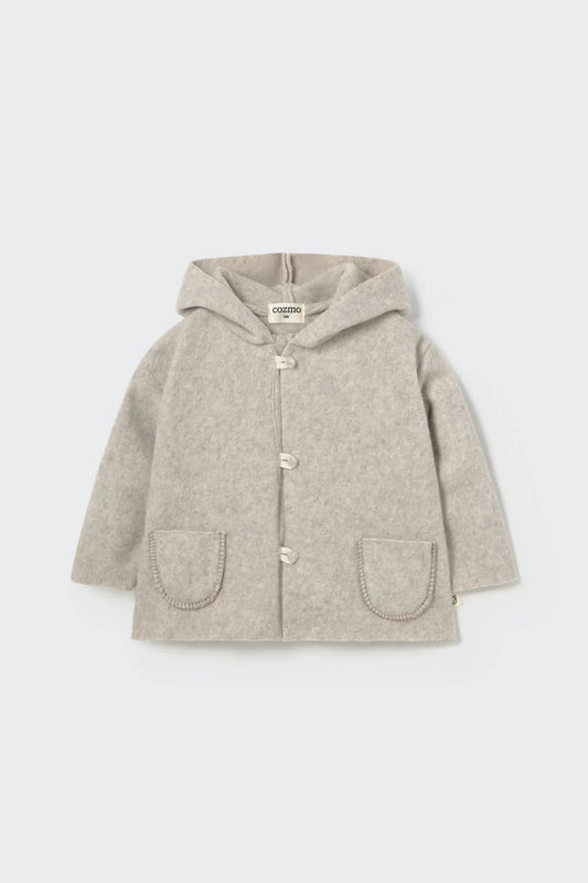 Soft Melange Bamboo Baby Coat
