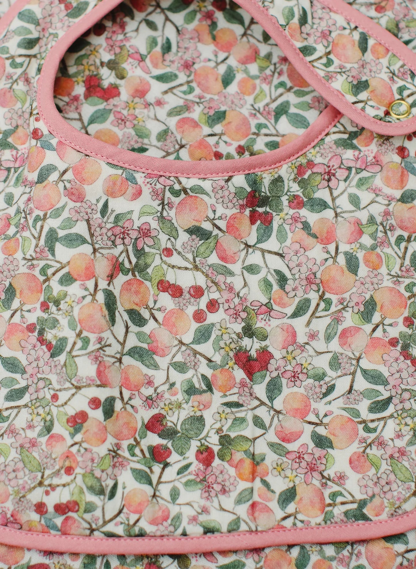 Peach Blossom Bib