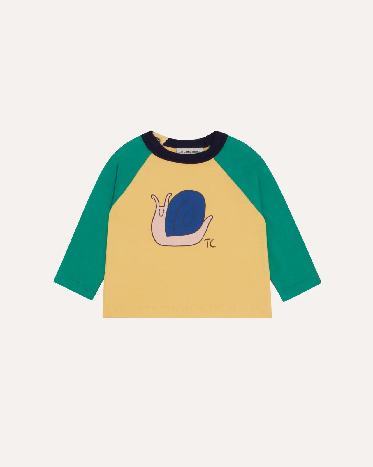 Snail Color Block Baby T-Shirt