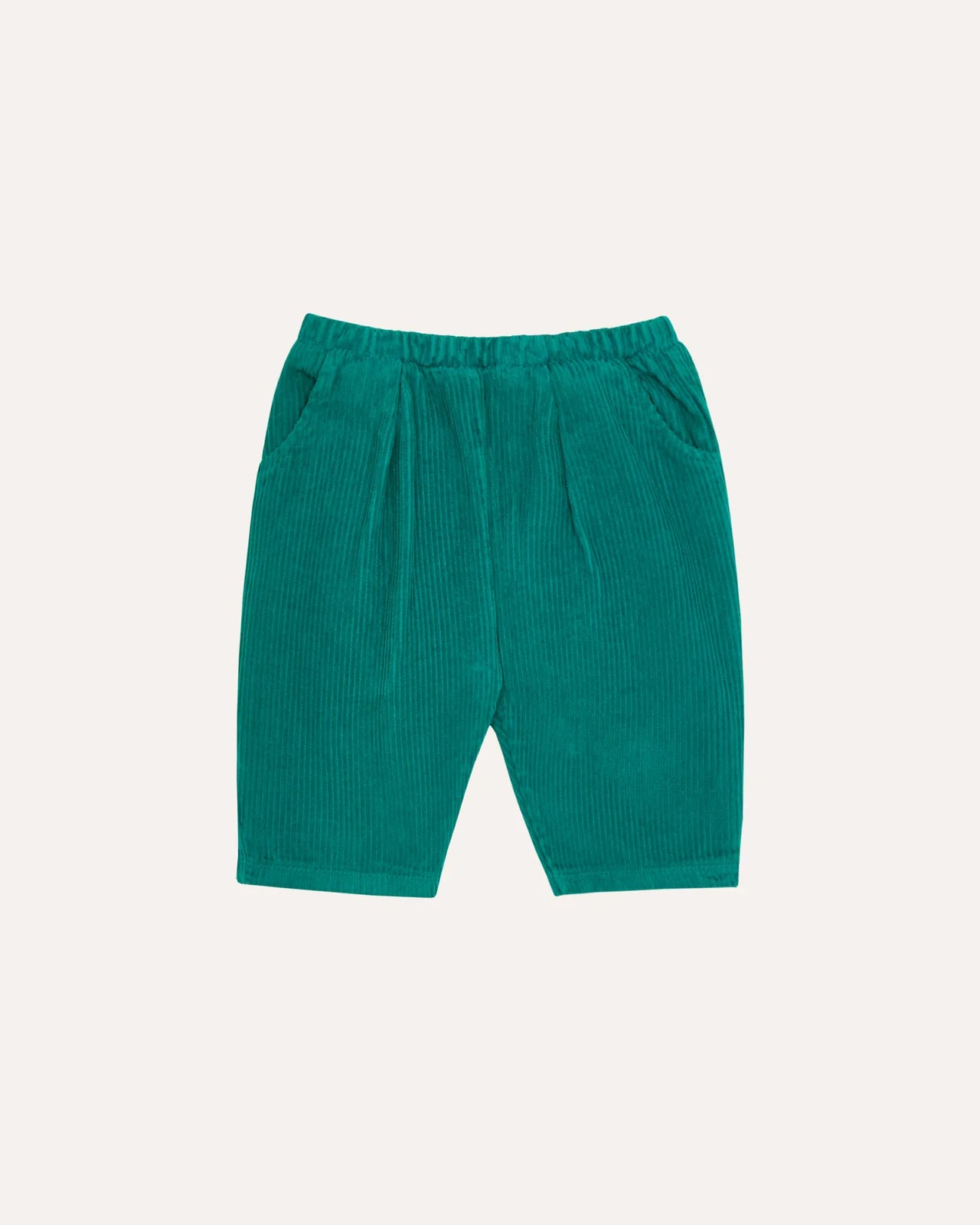 Green Corduroy Baby Trousers