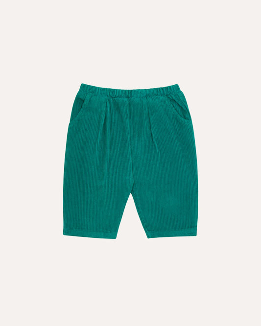 Green Corduroy Baby Trousers