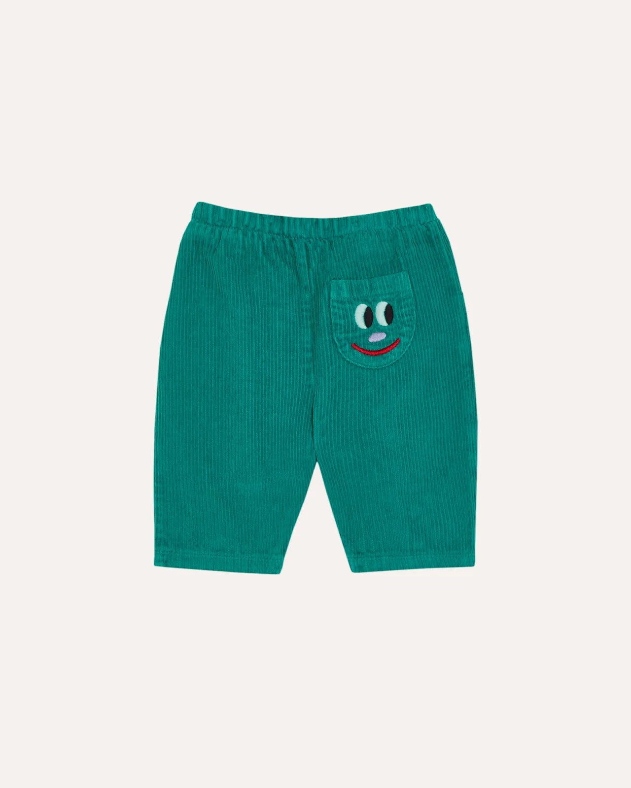 Green Corduroy Baby Trousers