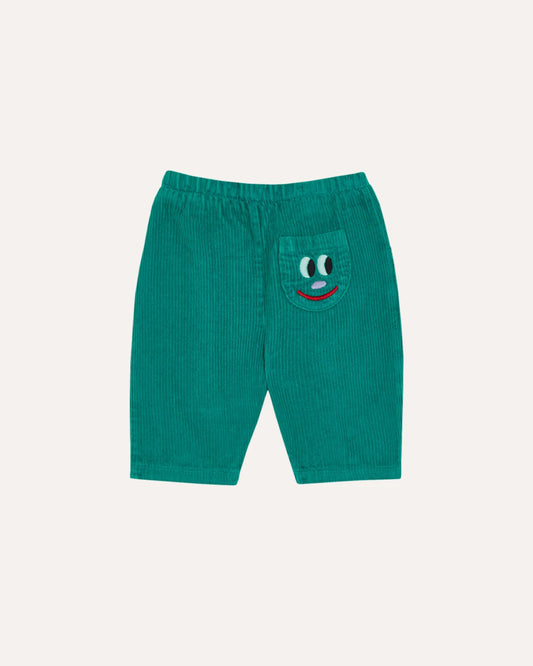Green Corduroy Baby Trousers