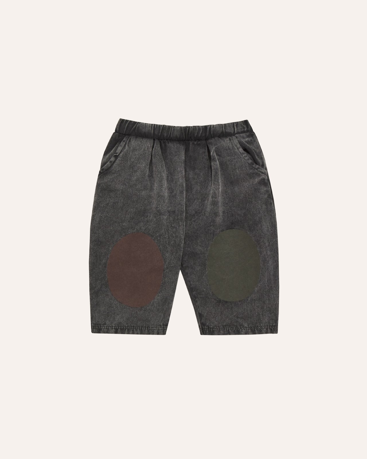 Bicolor Patches Baby Trousers