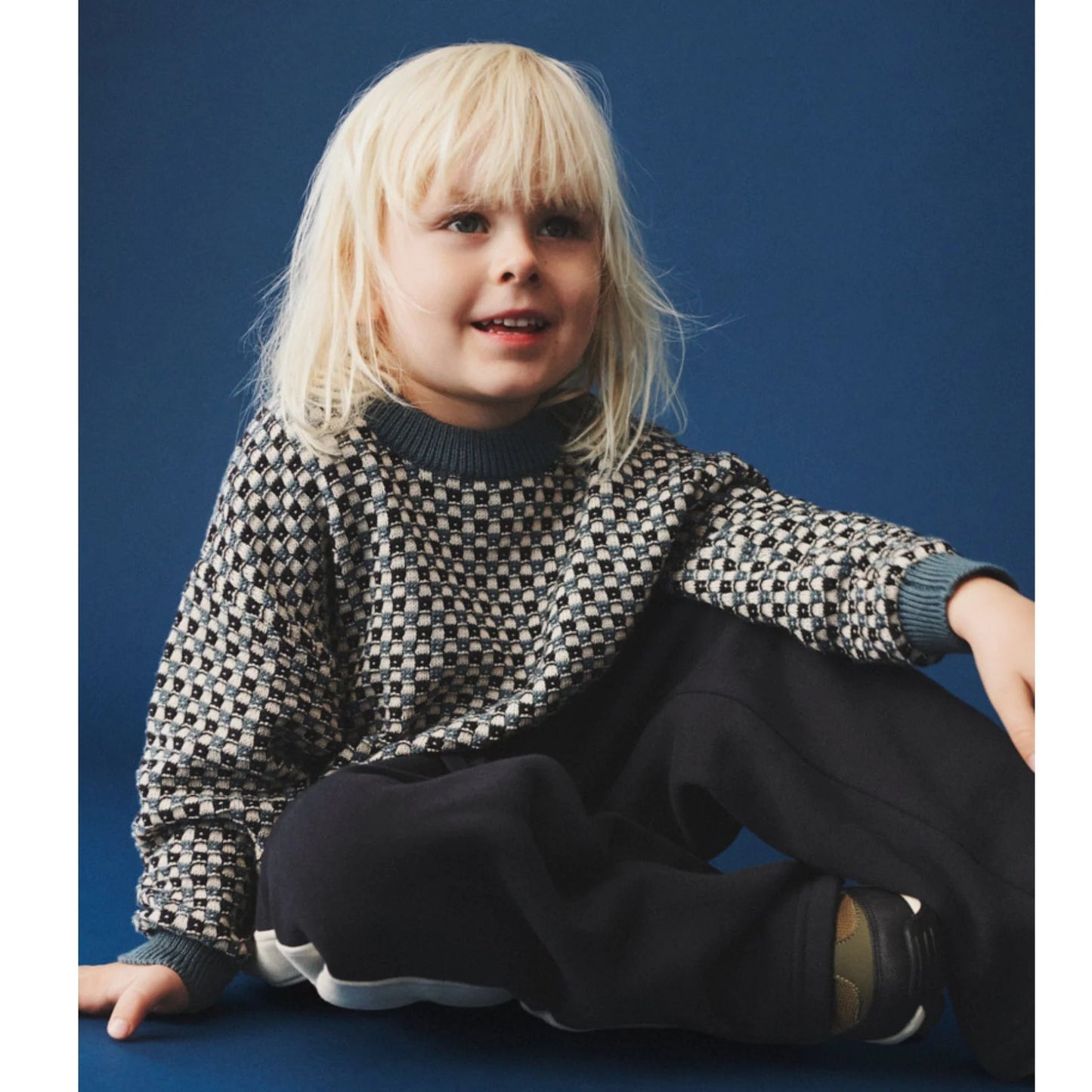 Jaquard Pullover Flores