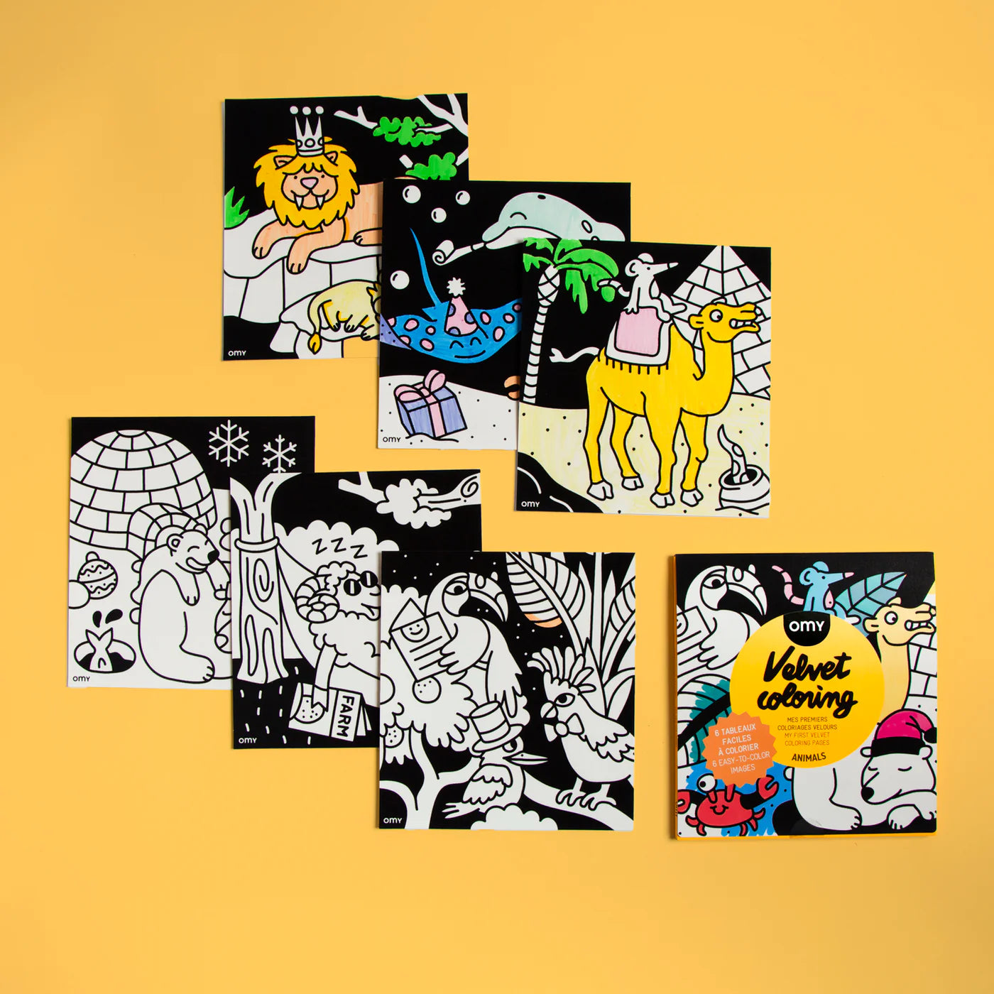 Velvet Coloring - Animals