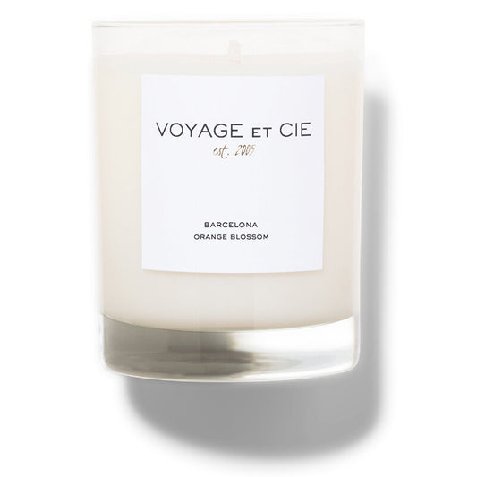 Voyage Et Cie 14 Oz Candle - Barcelona - Orange Blossom